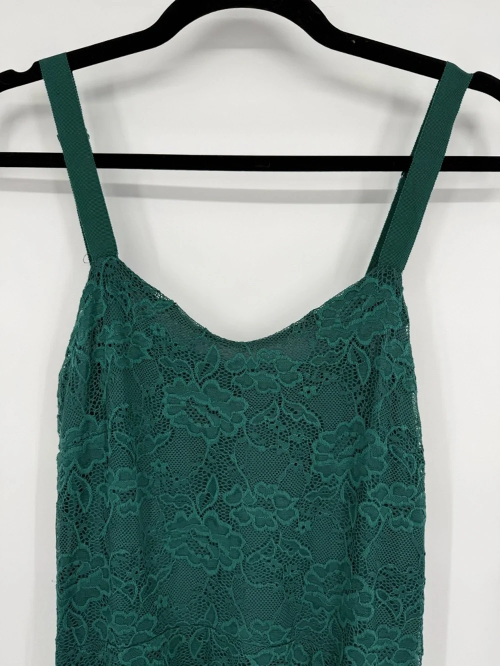 Free‎ People Lace Slip Dress Boho Fairy Grunge Babydoll Medium Forest Whimsical